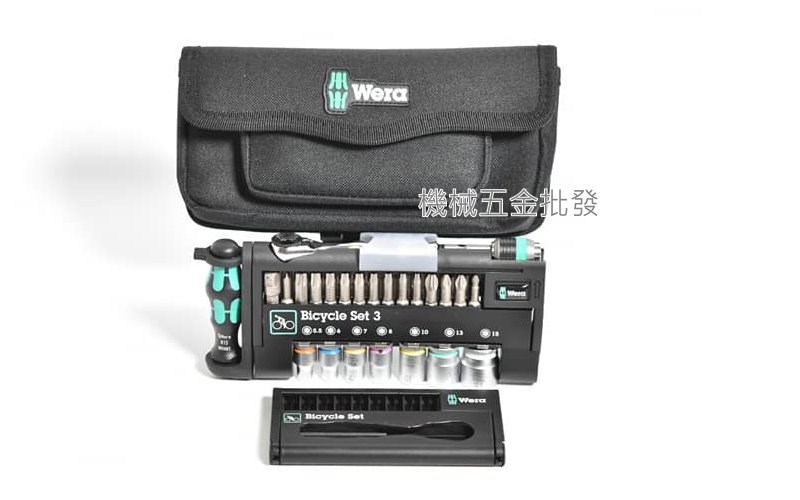 wera  德國 Bicycle Set 3 39件起子套筒工具組 腳踏車專用,手工具