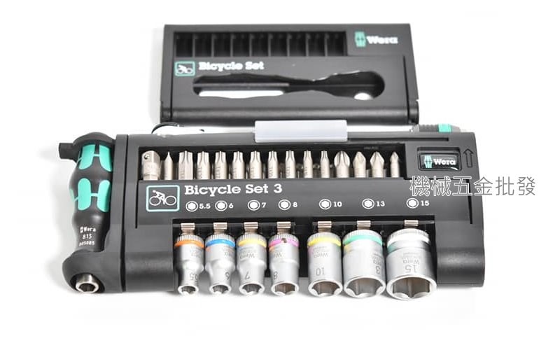 wera  德國 Bicycle Set 3 39件起子套筒工具組 腳踏車專用,手工具