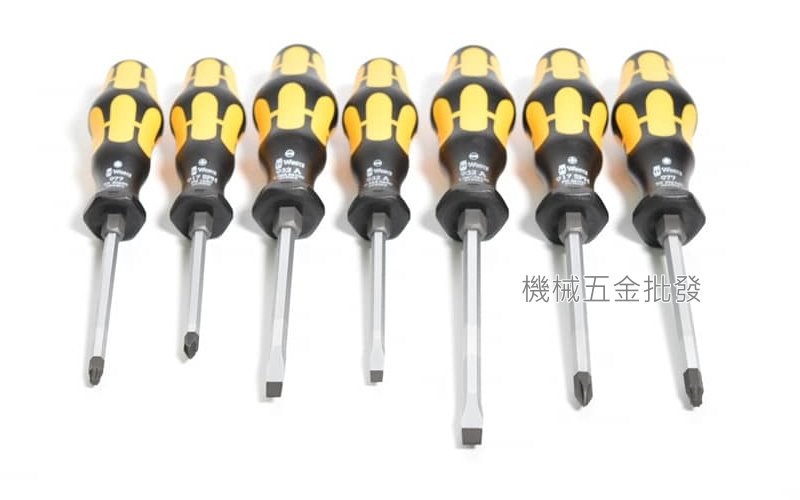 德國 wera kraftform 900/7 Set1 鑿型六角柄起子組 7件組 贈送帆布包,手工具