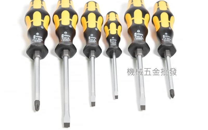 德國 wera kraftform 900/7 Set2 鑿型六角柄起子組 6件組 贈送開罐器,手工具