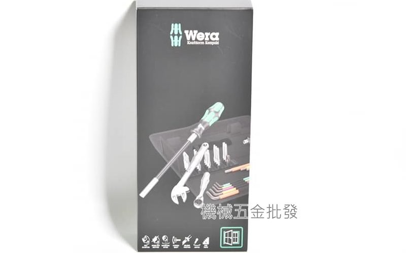  wera  德國 KK-F1專業窗戶工具組 35件組 附帆布包,手工具