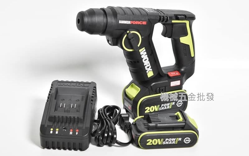 WORX {威克士} WU380S 20V充電式無刷四溝電鑽 18mm 二用機種,電動工具