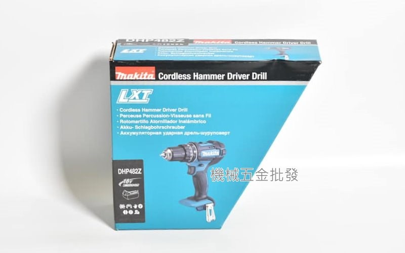 makita {牧田} DHP482Z 18V充電式震動電鑽 震動起子機 【單主機】,電動工具
