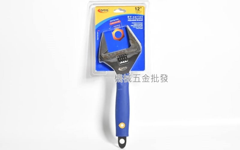 arca {亞克工具} BV-6  BV-8  BV-10  BV-12 水電專用活動扳手 超大開口 加大55%,手工具