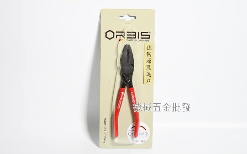  ORBIS 德國 孔附省力型強力 尖嘴鉗 彈簧附省力型強力鋼絲鉗,手工具
