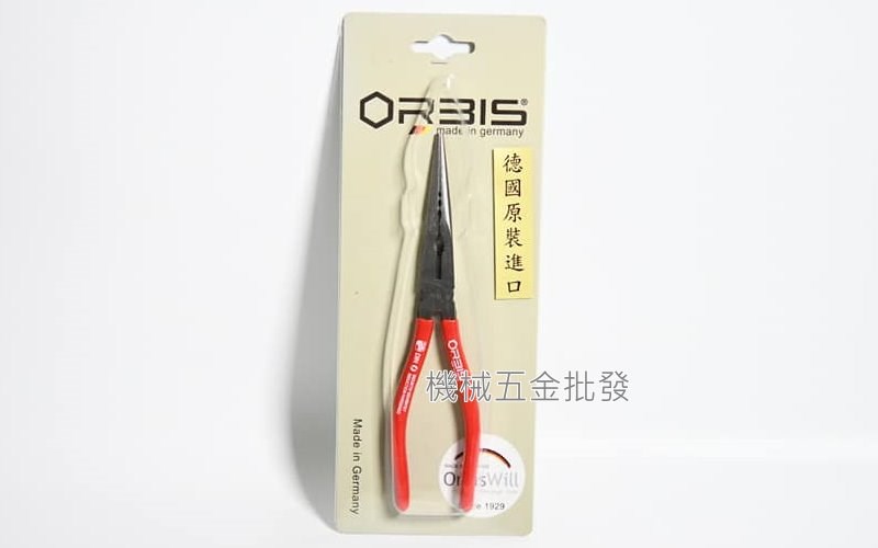  ORBIS 德國 孔附省力型強力 尖嘴鉗 彈簧附省力型強力鋼絲鉗,手工具