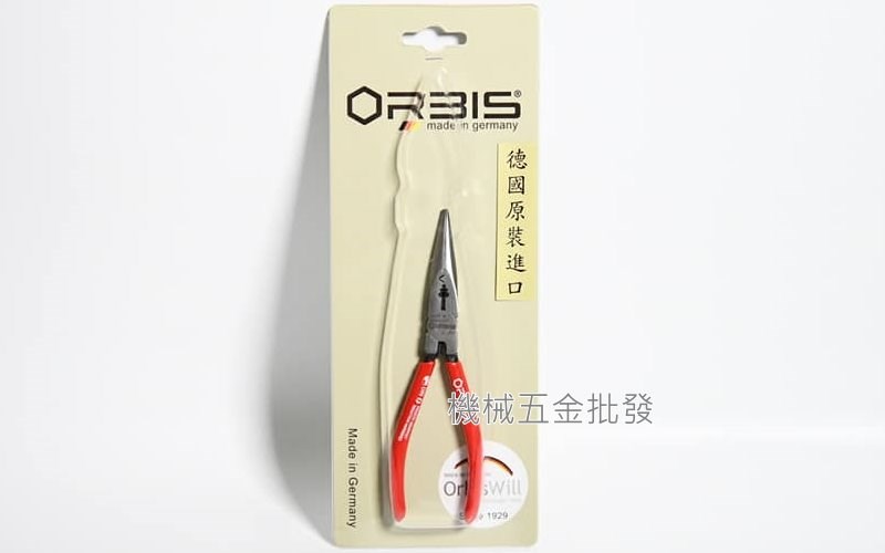  ORBIS 德國 孔附省力型強力 尖嘴鉗 彈簧附省力型強力鋼絲鉗,手工具