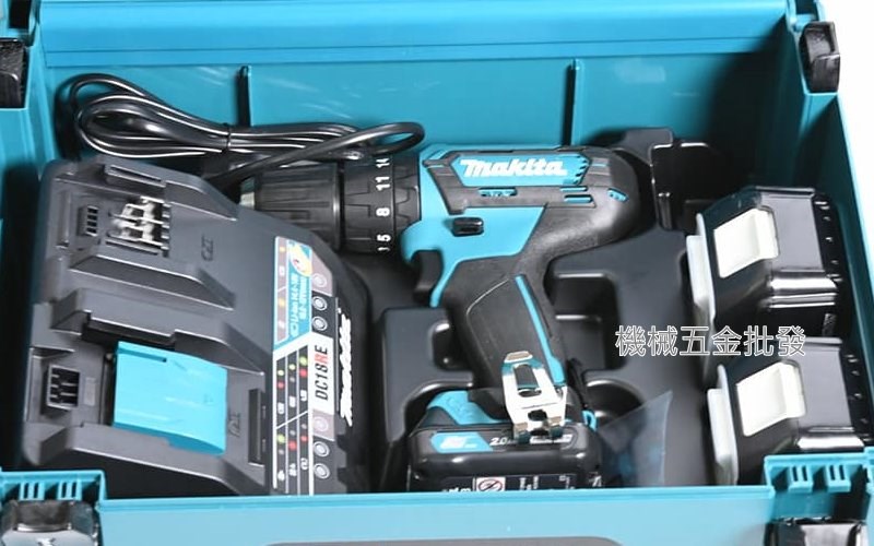 makita {牧田} HP333DNX10 充電式電鑽組 震動電鑽組,電動工具
