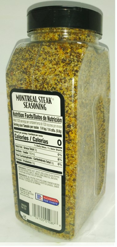 味好美 蒙特婁牛排香草香料 Motreal Steak Seasoning 652g