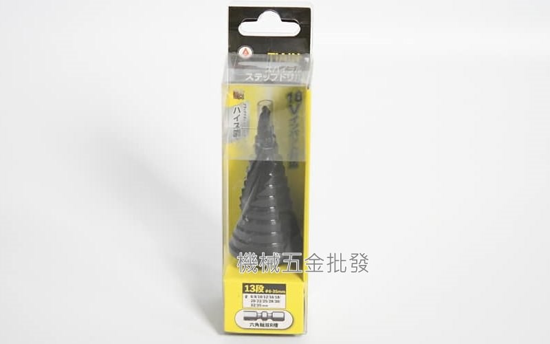 REISTI  TIALN 電動起子用階梯鑽 含鈷加氮化鋁鈦六角階梯鑽 ,手工具