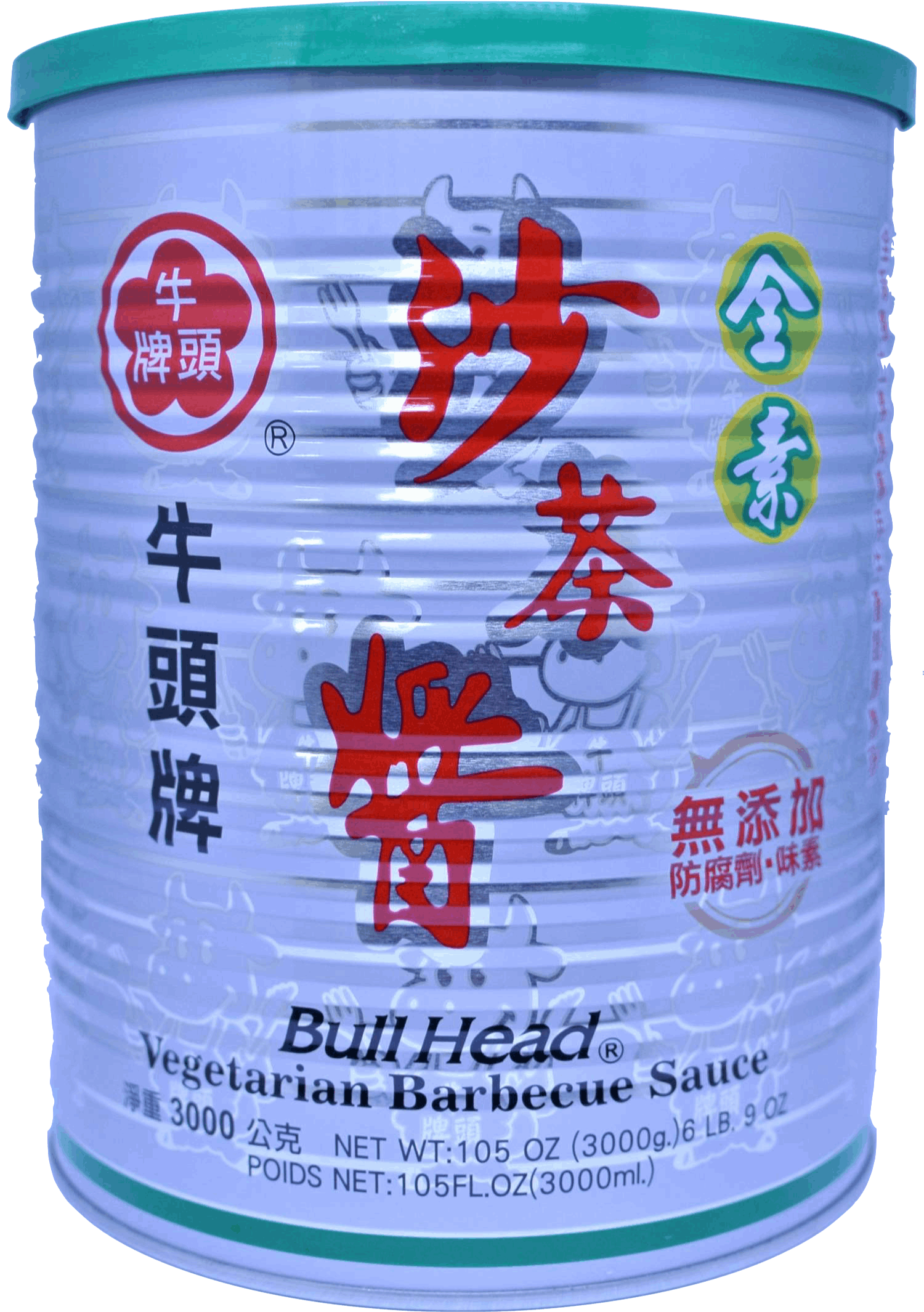 牛頭牌 素沙茶醬 3kg