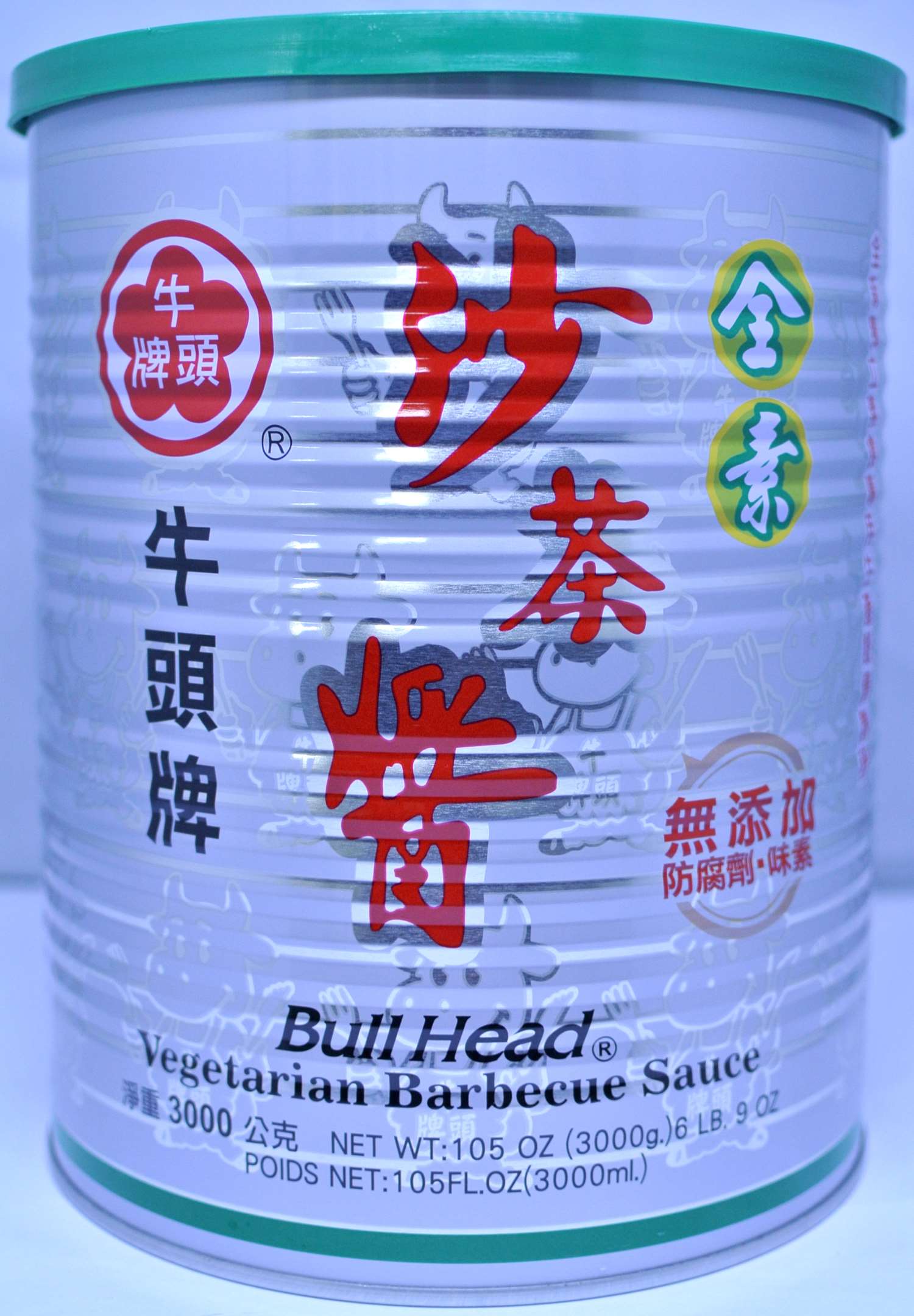 牛頭牌 素沙茶醬 3kg