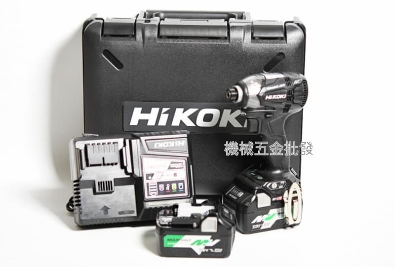 HIKOKI WH36DA 36V充電式無刷衝擊起子 起子機{黑/綠},電動工具