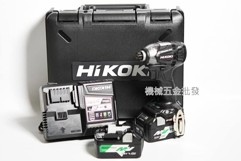 HIKOKI WH36DA 36V充電式無刷衝擊起子 起子機{黑/綠},電動工具