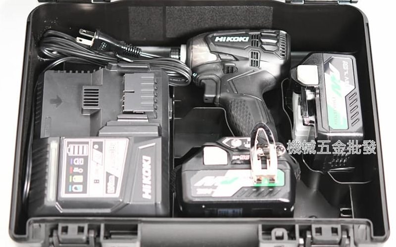 HIKOKI WH36DA 36V充電式無刷衝擊起子 起子機{黑/綠},電動工具