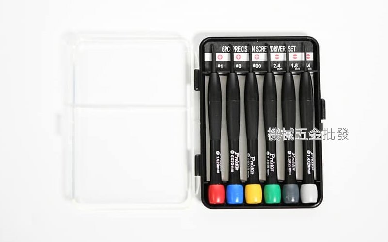  Pro'skit {寶工} 8PK-2061 彩色十字 一字 精密起子 鐘錶起子組 6支組,手工具