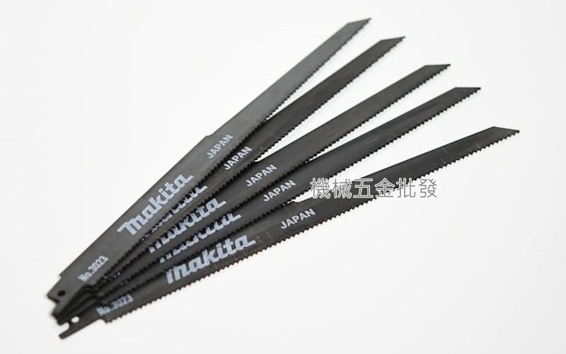 makita {牧田} B-00767 軍刀鋸片 全長250mm 木材 厚木材粗切割,電動工具