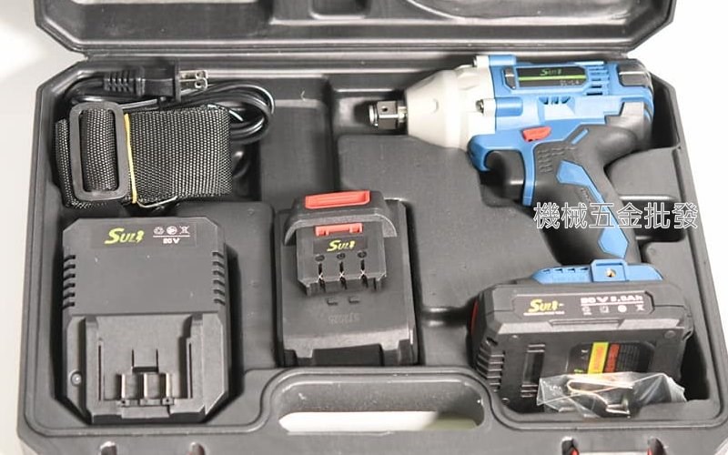  SULI {速力工具} SL-L4 20V 2.0A充電式衝擊扳手 最大扭力350Nm,電動工具