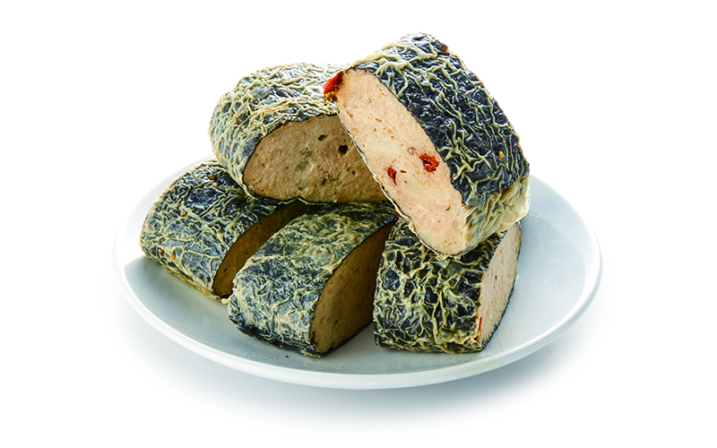 猴頭菇素魚切塊 tree hedgehog slice fish