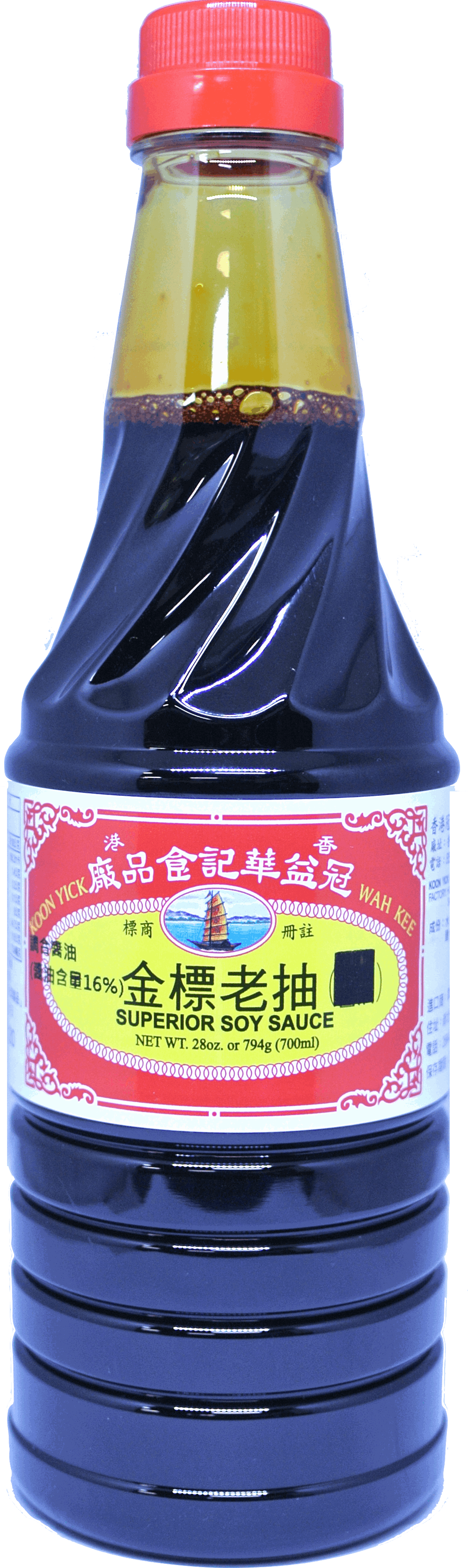 冠益金標老抽 28oz