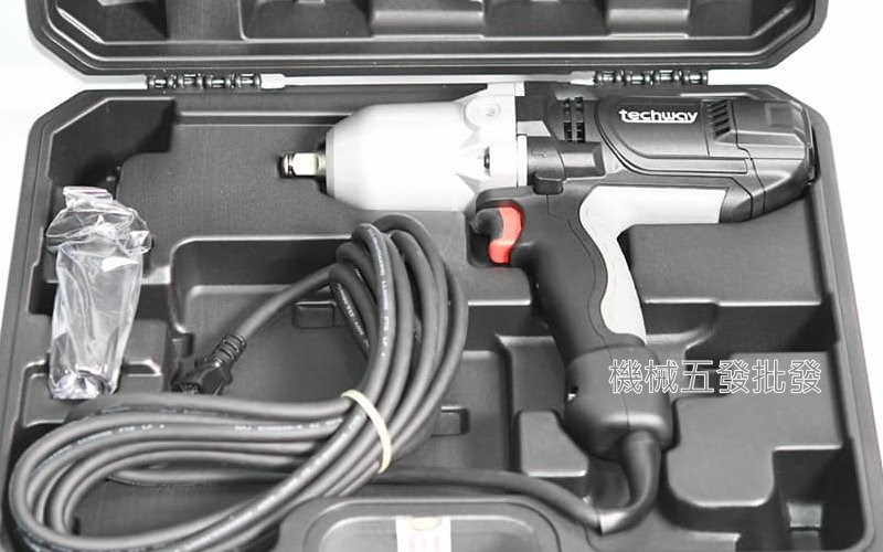 Techway {鐵克威} T96819129 插電式四分衝擊扳手,電動工具