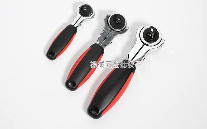 INHAND {硬漢工具} 極短型搖頭式棘輪扳手  IGM1/4-72T  IGM3/8-72T  IGM1/2-72T,手工具