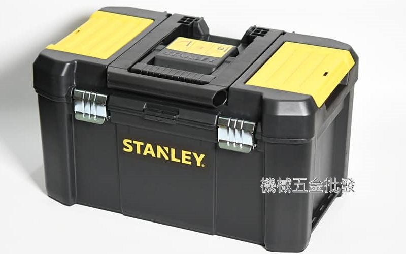 STANLEY {史丹利} STST1-80151專業可折疊拉桿移動工具箱 三層工具箱,手工具