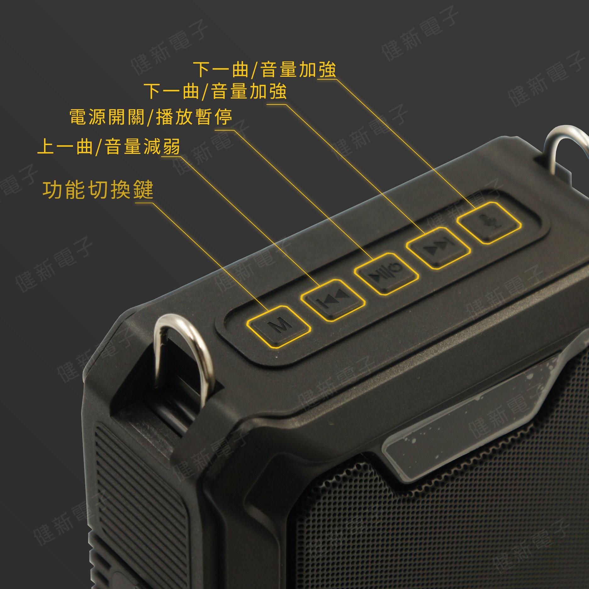 【健新電子】SP6 思庫 30W 多用途數位擴音機