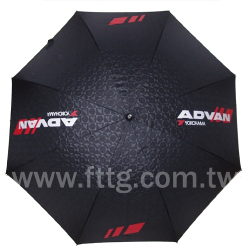 賽車時尚｜自動開收傘 Logo壓紋