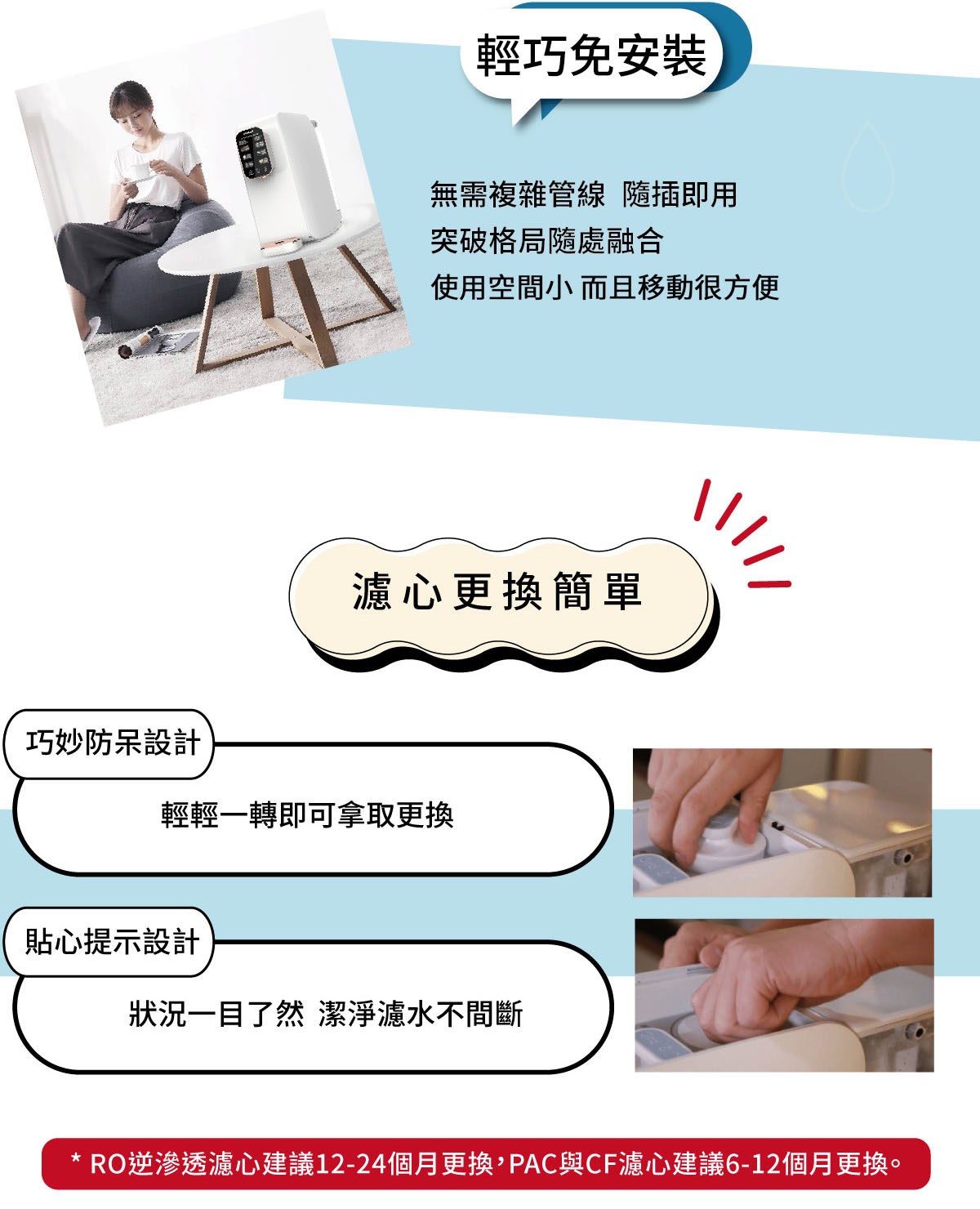 GP-W01R1純喝水-RO瞬熱開飲機，12000元(不含安裝)