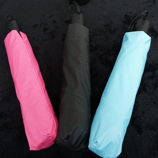 三折自動開收防曬外翻傘