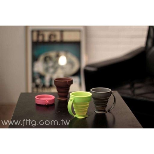 環保矽膠折疊杯