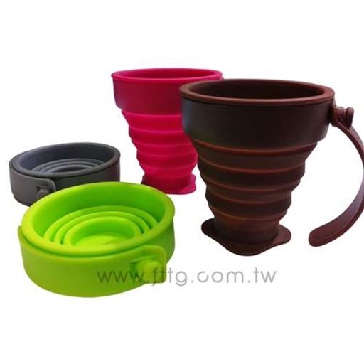 環保矽膠折疊杯