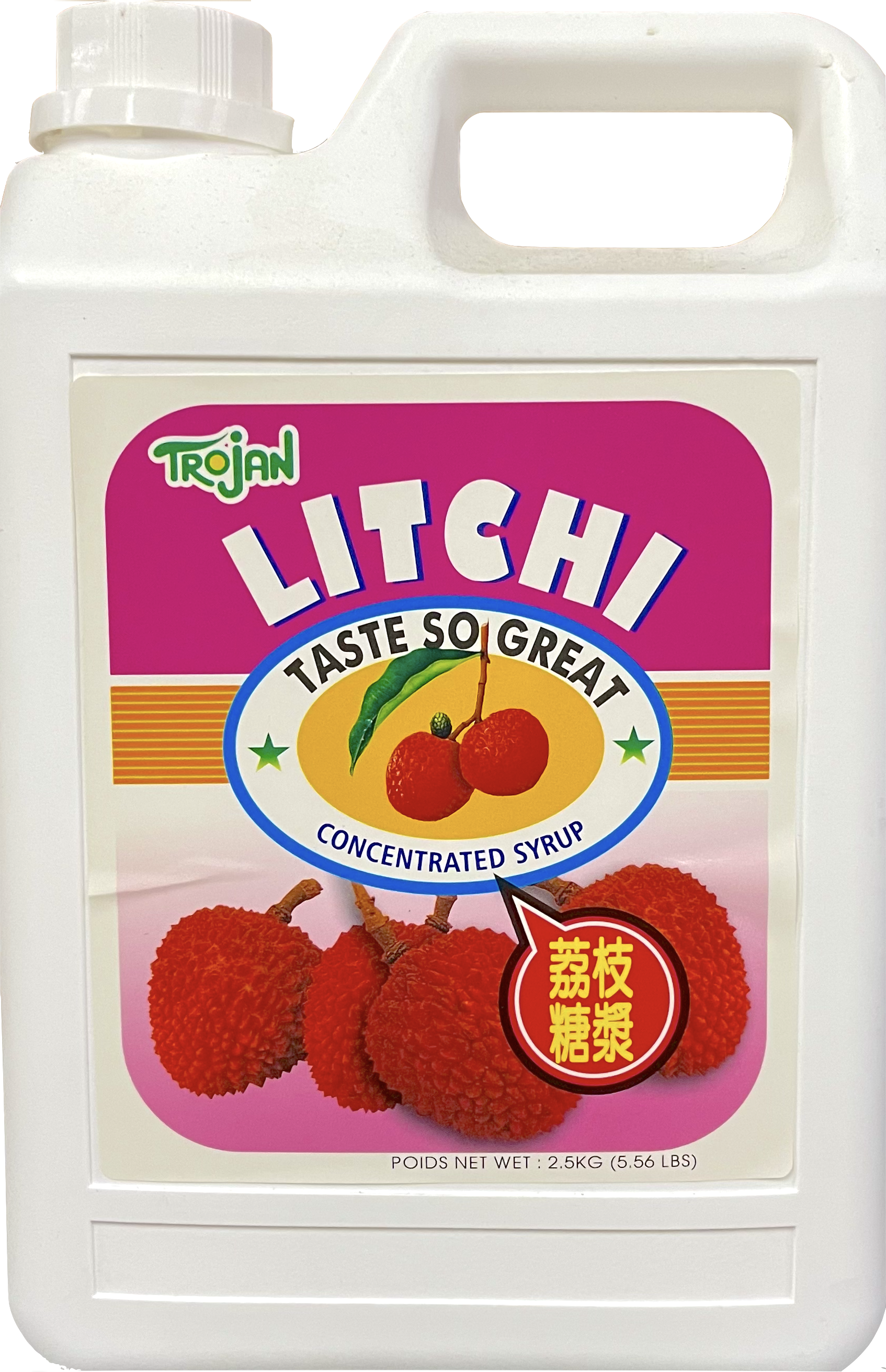 傳佳荔枝糖漿 2.5kg