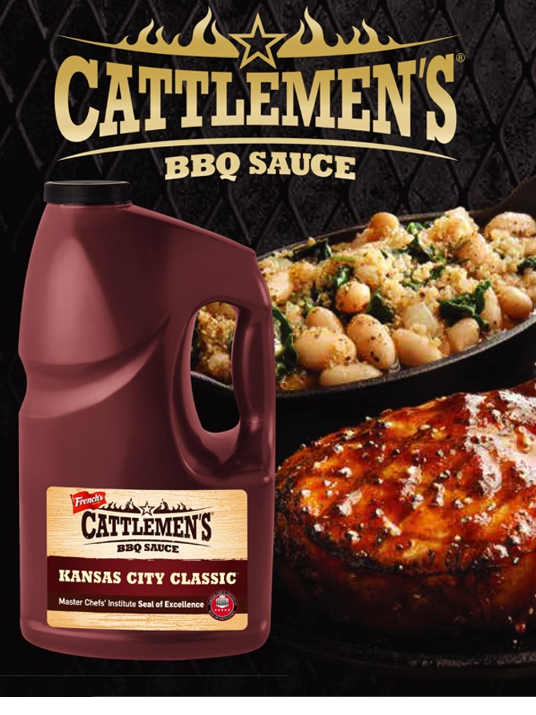 French's Cattlemen's BBQ sauce 美國經典烤肉醬 3780ml  Kansas City Classical BBQ Sauce