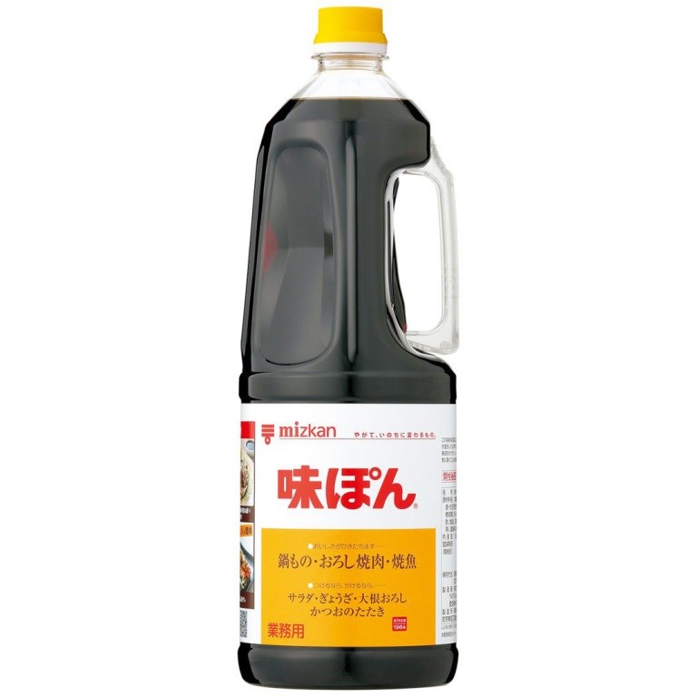 mizkan 味滋康 柑橘醋醬汁 柑橘醬油 1.8L