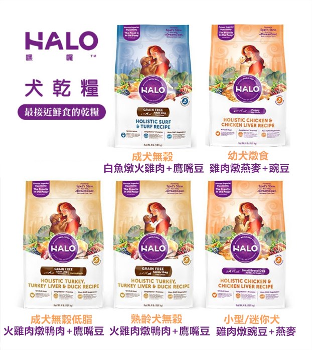 【HALO嘿囉】狗飼料 3.5磅