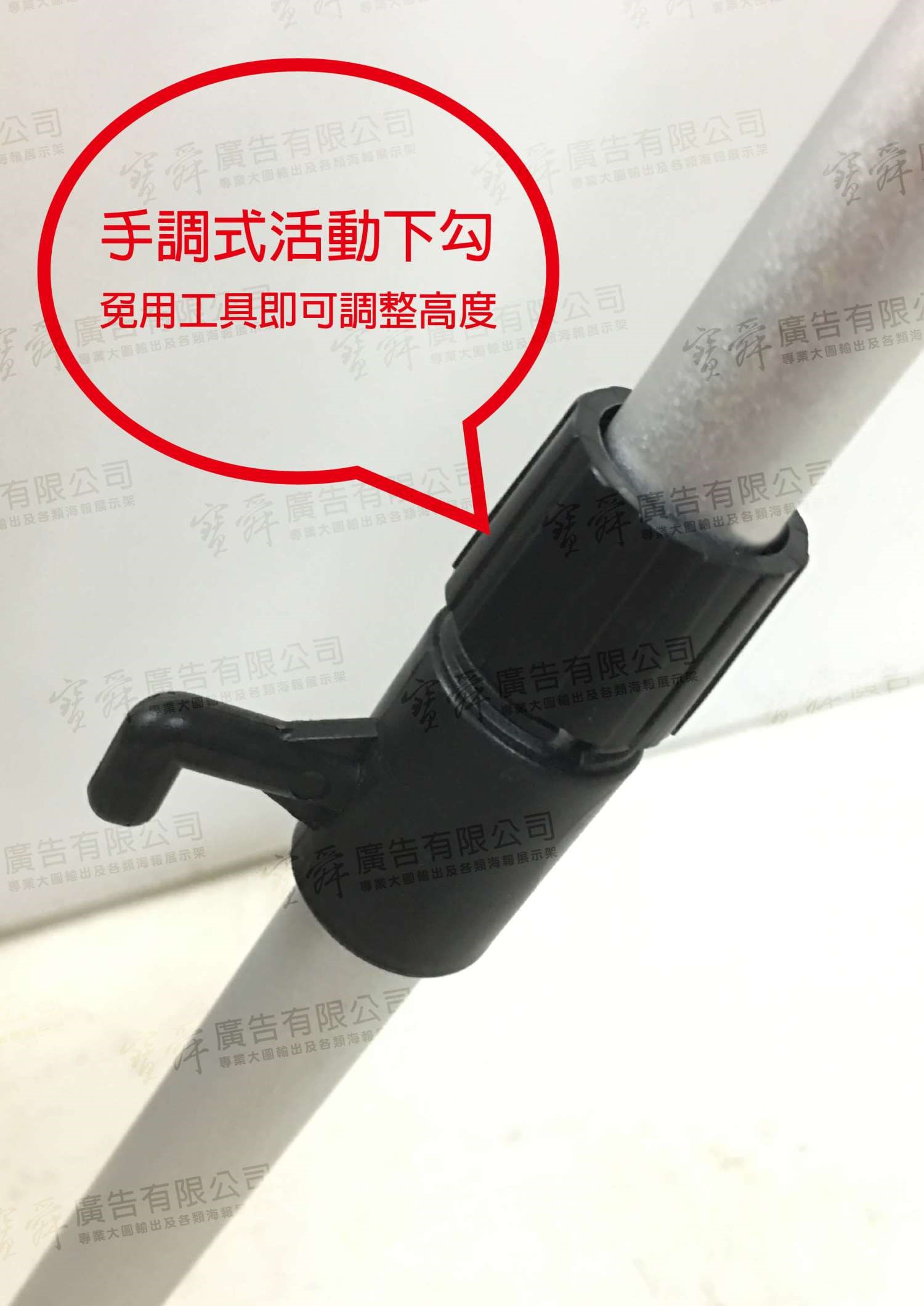 鋁合金X型展示架-60x160CM -複製