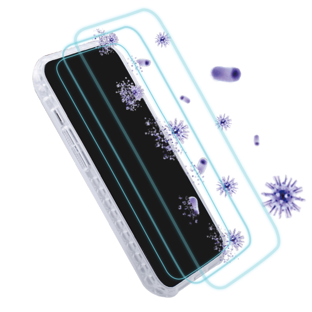 【Navjack】耐比傑  抗病毒螢幕保護貼 iPhone 13/Pro/Pro Max │Viroproof 系列│超奈米抗病毒 9H鋼化保護貼