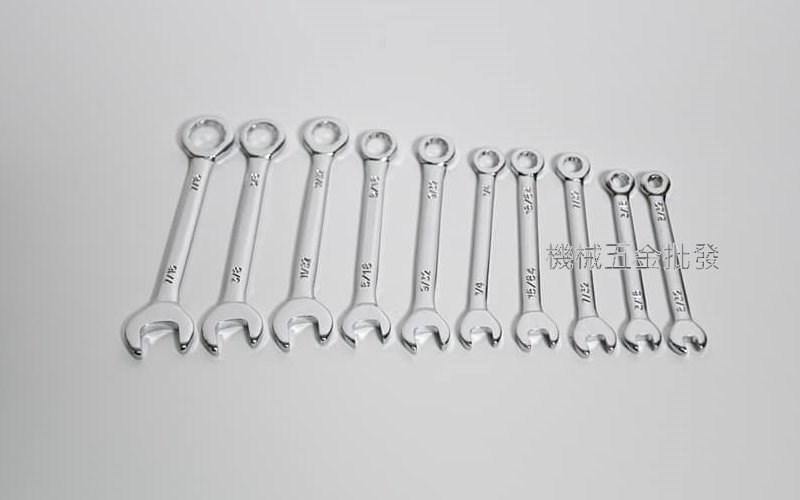 Octopus {章魚牌} 474.1000 迷你梅開扳手10支組 5/32-7/16 英制,手工具