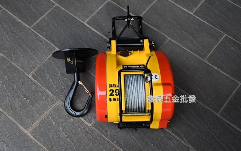  KIO-Winch {基業牌} SK-300 電動迷你小吊車 小金剛 300kg,電動工具