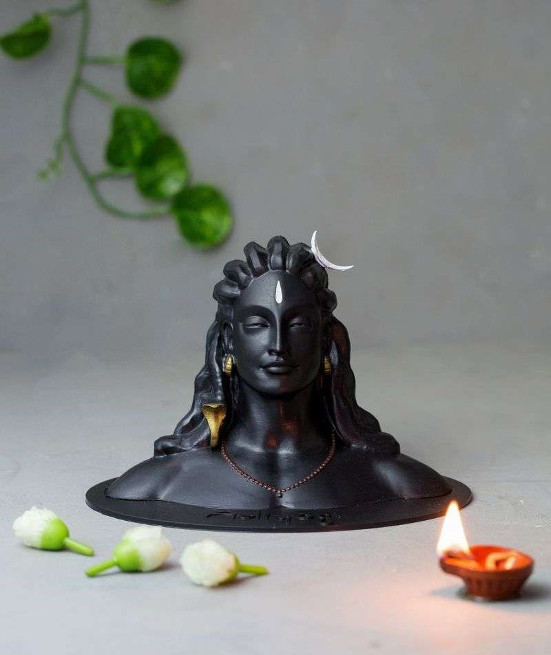 Adiyogi 雕像 - 4 英寸