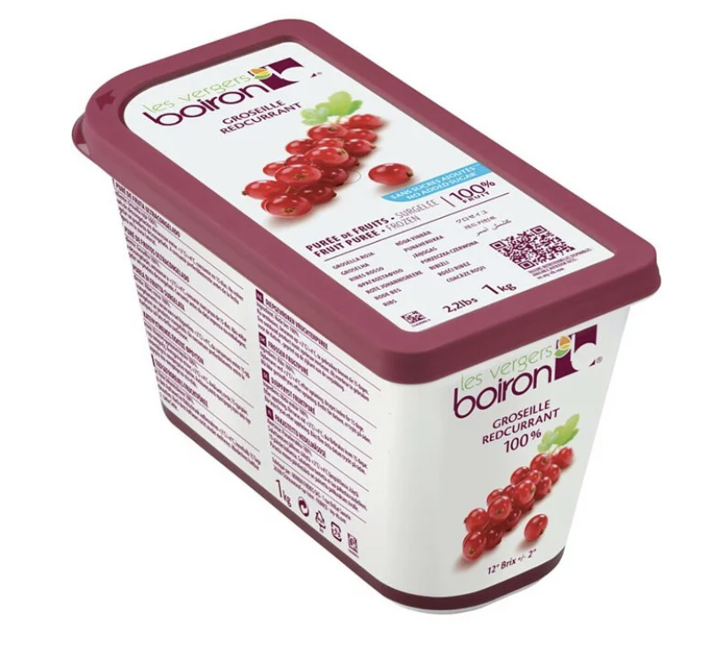 BOIRON保虹 冷凍紅醋栗果泥 1kg