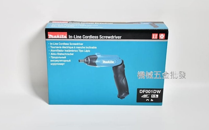 makita {牧田} DF001DW 3.6V 充電式套裝摺疊起子機(輕巧型),電動工具