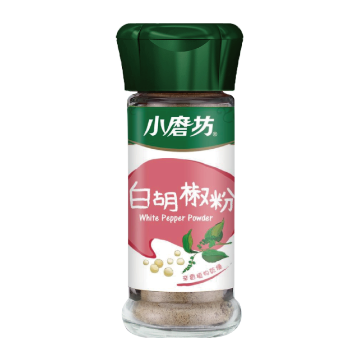 小磨坊 白胡椒粉 25g