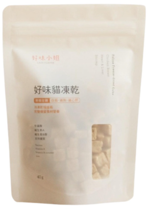 【Lady Flavor好味小姐 】好味貓凍乾 貓零食/純天然食材/無香料/無防劑 全雞系列40g