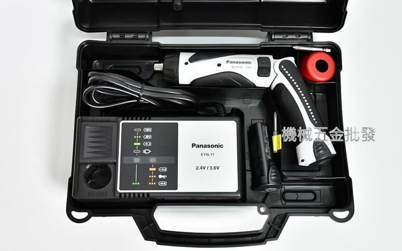 Panasonic 國際牌 EY7410 輕量、精巧、操作簡易 3.6V充電式電動起子組,電動工具