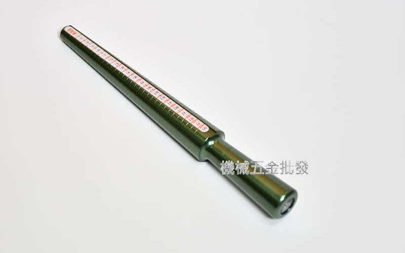  Octopus {章魚牌} 113.000 戒指圍測量鋁棒 國際圍 鋁製手指柱,手工具