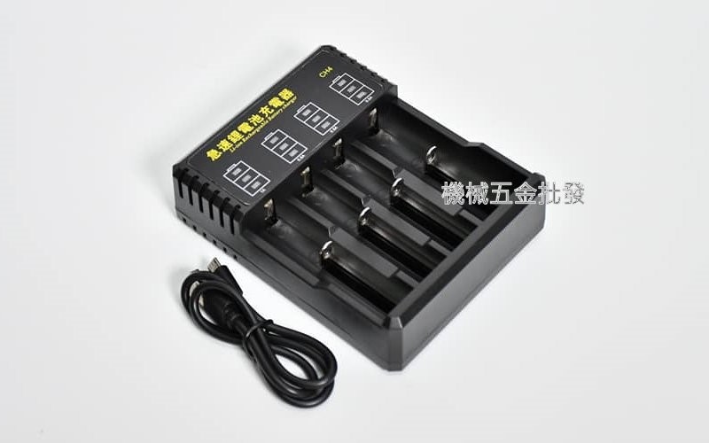 BC-240 USB急速鋰電池充電器 適用多種電池 4槽獨立充電,手工具