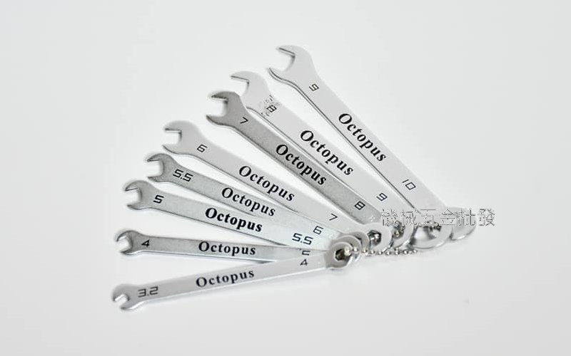 Octopus {章魚牌} 473.2000超薄扳手8支組 3.2-10mm (公制),手工具